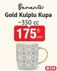 BENANTE GOLD KULPLU KUPA 350 CC